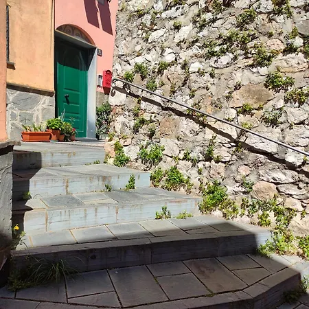Tra Le Cinque Terre, Camogli E Portofino Con Scorcio Mare All'orizzonte Dom wakacyjny