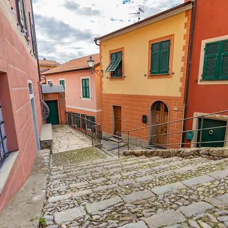 Tra Le Cinque Terre, Camogli E Portofino Con Scorcio Mare All'orizzonte Dom wakacyjny *