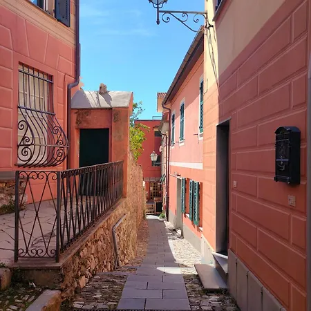Casa de Férias Tra Le Cinque Terre, Camogli E Portofino Con Scorcio Mare All'orizzonte Castiglione Chiavarese