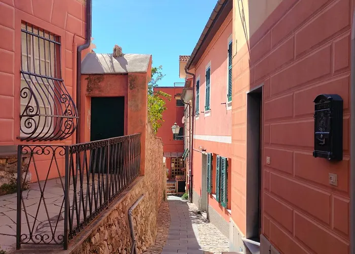 Casa de Férias Tra Le Cinque Terre, Camogli E Portofino Con Scorcio Mare All'orizzonte Castiglione Chiavarese