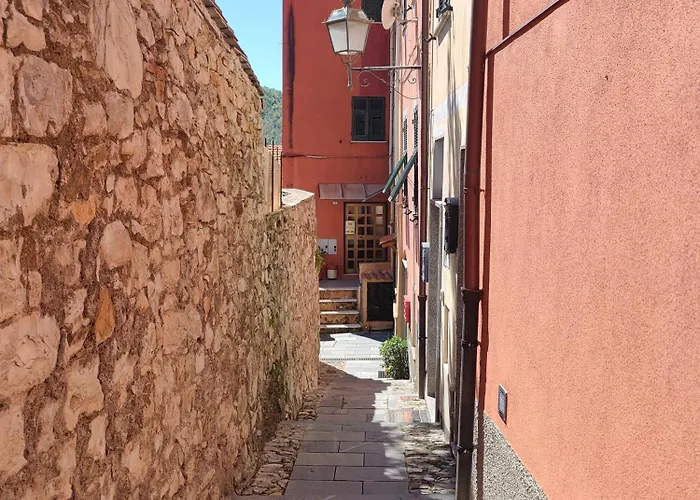 Tra Le Cinque Terre, Camogli E Portofino Con Scorcio Mare All'orizzonte