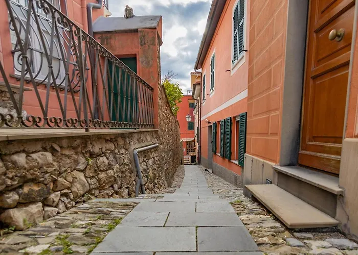 Casa de Férias Tra Le Cinque Terre, Camogli E Portofino Con Scorcio Mare All'orizzonte