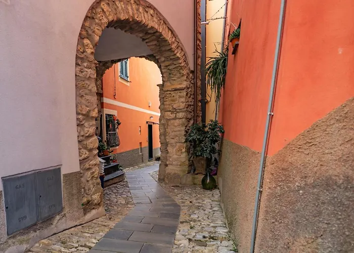 Casa de Férias Tra Le Cinque Terre, Camogli E Portofino Con Scorcio Mare All'orizzonte *